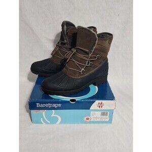 Baretraps Jadyn Thermal Boots Size 9 M Brown Black